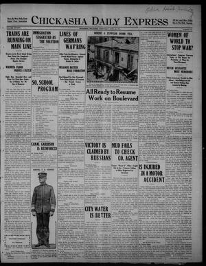 Chickasha Daily Express (Chickasha, Okla.), Vol. SIXTEEN, No. 101, Ed. 1 Wednesday, April 28, 1915