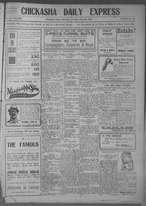 Chickasha Daily Express (Chickasha, Indian Terr.), Vol. 11, No. 154, Ed. 1 Tuesday, June 30, 1903