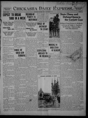 Chickasha Daily Express. (Chickasha, Okla.), Vol. FIFTEEN, No. 231, Ed. 1 Tuesday, September 29, 1914