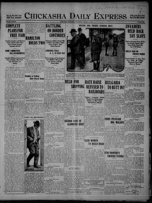 Chickasha Daily Express (Chickasha, Okla.), Vol. SIXTEEN, No. 220, Ed. 1 Wednesday, August 11, 1915