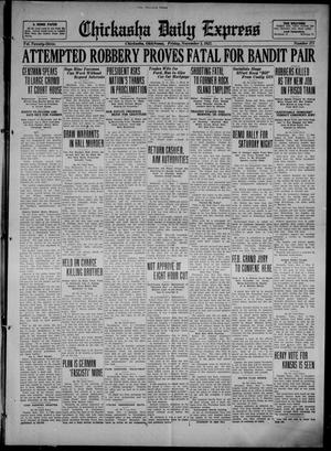 Chickasha Daily Express (Chickasha, Okla.), Vol. 23, No. 171, Ed. 1 Friday, November 3, 1922