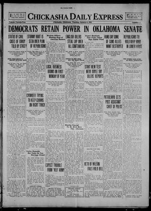 Chickasha Daily Express (Chickasha, Okla.), Vol. 22, No. 3, Ed. 1 Tuesday, January 4, 1921