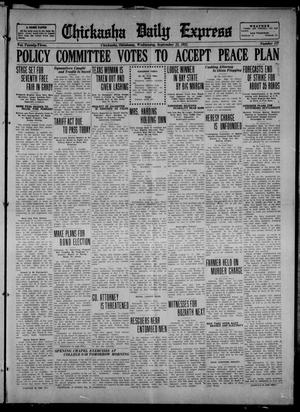 Chickasha Daily Express (Chickasha, Okla.), Vol. 23, No. 127, Ed. 1 Wednesday, September 13, 1922