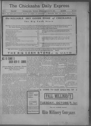 The Chickasha Daily Express. (Chickasha, Indian Terr.), Vol. 2, No. 253, Ed. 1 Monday, September 30, 1901