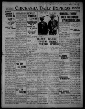 Chickasha Daily Express (Chickasha, Okla.), Vol. SIXTEEN, No. 188, Ed. 1 Monday, July 5, 1915