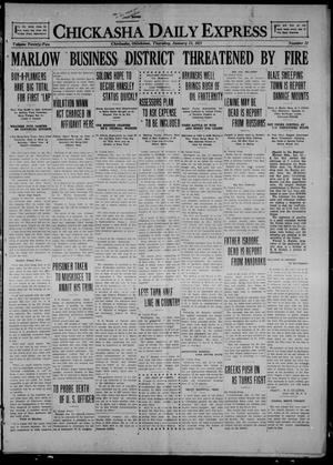 Chickasha Daily Express (Chickasha, Okla.), Vol. 22, No. 11, Ed. 1 Thursday, January 13, 1921