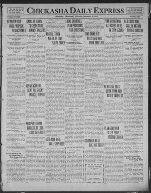 Chickasha Daily Express (Chickasha, Okla.), Vol. 20, No. 301, Ed. 1 Saturday, December 20, 1919