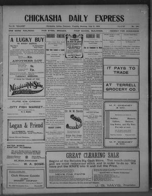 Chickasha Daily Express (Chickasha, Indian Terr.), Vol. 11, No. 166, Ed. 1 Tuesday, July 8, 1902