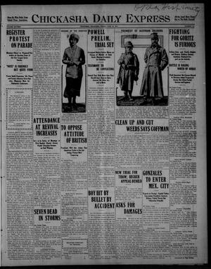 Chickasha Daily Express (Chickasha, Okla.), Vol. SIXTEEN, No. 175, Ed. 1 Friday, June 18, 1915