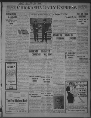 Chickasha Daily Express. (Chickasha, Okla.), Vol. 11, No. 143, Ed. 1 Wednesday, June 15, 1910