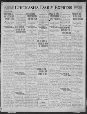 Chickasha Daily Express (Chickasha, Okla.), Vol. 20, No. 216, Ed. 1 Thursday, September 11, 1919