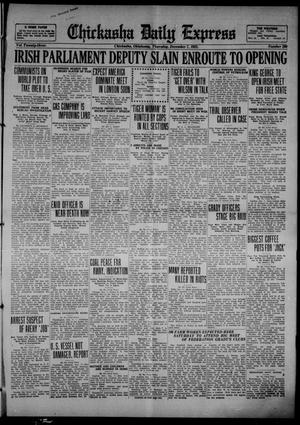 Chickasha Daily Express (Chickasha, Okla.), Vol. 23, No. 200, Ed. 1 Thursday, December 7, 1922