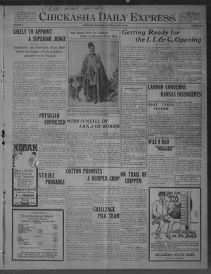 Chickasha Daily Express. (Chickasha, Okla.), Vol. 11, No. 169, Ed. 1 Saturday, July 16, 1910