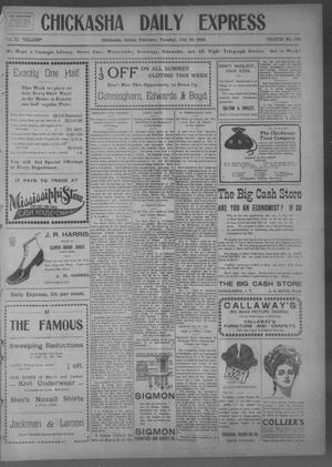 Chickasha Daily Express (Chickasha, Indian Terr.), Vol. 11, No. 178, Ed. 1 Tuesday, July 28, 1903