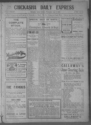 Chickasha Daily Express (Chickasha, Indian Terr.), Vol. 11, No. 137, Ed. 1 Wednesday, June 10, 1903