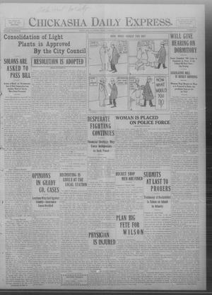 Chickasha Daily Express. (Chickasha, Okla.), Vol. FOURTEEN, No. 33, Ed. 1 Friday, February 7, 1913