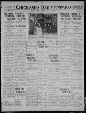Chickasha Daily Express (Chickasha, Okla.), Vol. 21, No. 35, Ed. 1 Tuesday, February 10, 1920