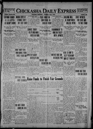 Chickasha Daily Express (Chickasha, Okla.), Vol. 22, No. 160, Ed. 1 Thursday, July 7, 1921