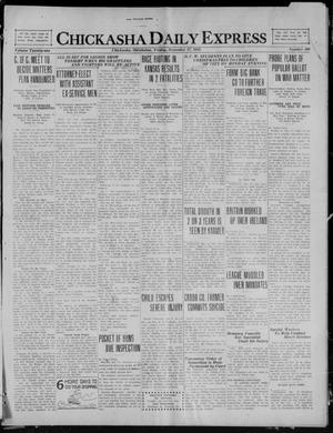 Chickasha Daily Express (Chickasha, Okla.), Vol. 21, No. 300, Ed. 1 Friday, December 17, 1920