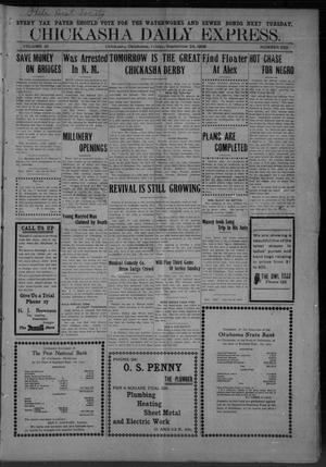 Chickasha Daily Express. (Chickasha, Okla.), Vol. 10, No. 220, Ed. 1 Friday, September 24, 1909