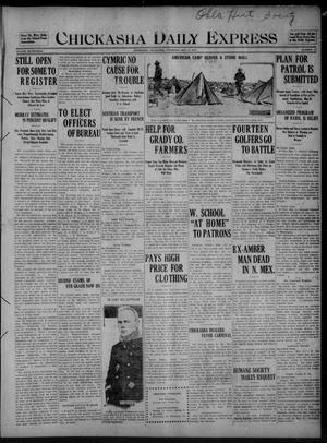Chickasha Daily Express (Chickasha, Okla.), Vol. SEVENTEEN, No. 113, Ed. 1 Thursday, May 11, 1916