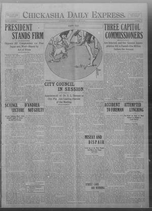 Chickasha Daily Express. (Chickasha, Okla.), Vol. FOURTEEN, No. 118, Ed. 1 Friday, May 16, 1913