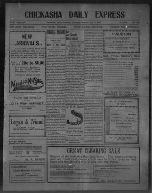 Chickasha Daily Express (Chickasha, Indian Terr.), Vol. 11, No. 163, Ed. 1 Thursday, July 3, 1902