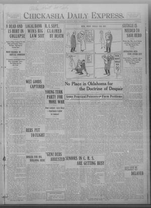 Chickasha Daily Express. (Chickasha, Okla.), Vol. FOURTEEN, No. 21, Ed. 1 Friday, January 24, 1913