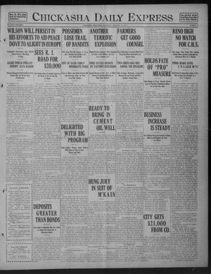 Chickasha Daily Express (Chickasha, Okla.), Vol. 18, No. 12, Ed. 1 Saturday, January 13, 1917