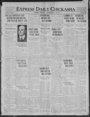 Chickasha Daily Express (Chickasha, Okla.), Vol. 20, No. 258, Ed. 1 Thursday, October 30, 1919