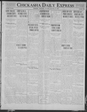 Chickasha Daily Express (Chickasha, Okla.), Vol. 20, No. 230, Ed. 1 Saturday, September 27, 1919