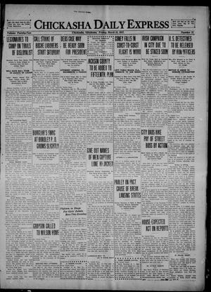 Chickasha Daily Express (Chickasha, Okla.), Vol. 22, No. 72, Ed. 1 Friday, March 25, 1921