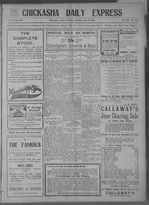 Chickasha Daily Express (Chickasha, Indian Terr.), Vol. 11, No. 136, Ed. 1 Tuesday, June 9, 1903