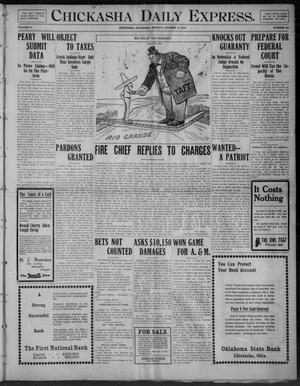 Chickasha Daily Express. (Chickasha, Okla.), Vol. 10, No. 241, Ed. 1 Monday, October 18, 1909