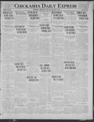 Chickasha Daily Express (Chickasha, Okla.), Vol. 20, No. 264, Ed. 1 Thursday, November 6, 1919