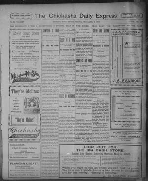 The Chickasha Daily Express. (Chickasha, Indian Terr.), Vol. 11, No. 116, Ed. 1 Thursday, May 8, 1902