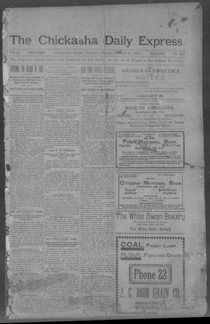 The Chickasha Daily Express. (Chickasha, Indian Terr.), Vol. 10, No. 332, Ed. 1 Friday, January 10, 1902