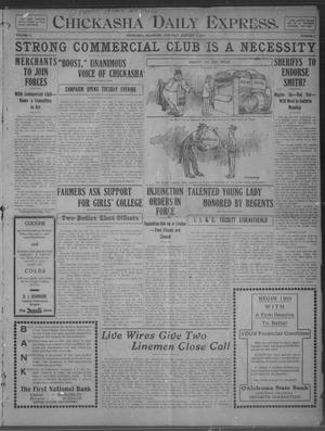 Chickasha Daily Express. (Chickasha, Okla.), Vol. 11, No. 7, Ed. 1 Saturday, January 8, 1910