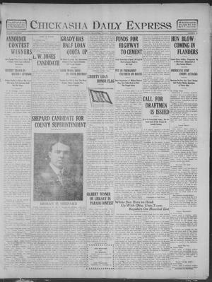 Chickasha Daily Express (Chickasha, Okla.), Vol. 19, No. 85, Ed. 1 Tuesday, April 9, 1918