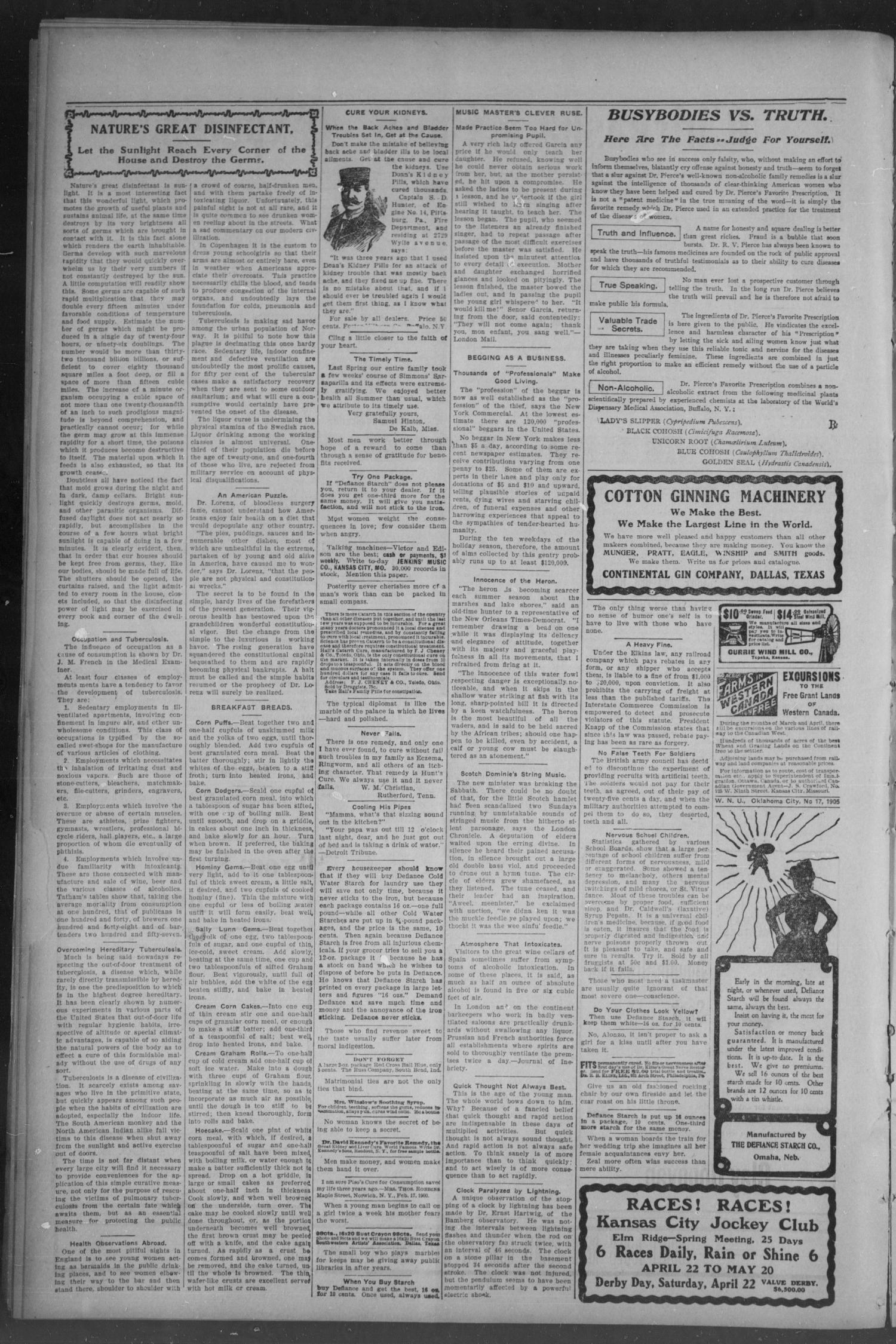 Chickasha Daily Express. (Chickasha, Indian Terr.), Vol. 14, No. 108, Ed. 1 Saturday, May 6, 1905
                                                
                                                    [Sequence #]: 2 of 8
                                                