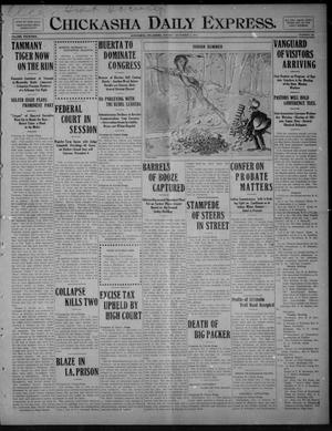 Chickasha Daily Express. (Chickasha, Okla.), Vol. FOURTEEN, No. 262, Ed. 1 Monday, November 3, 1913