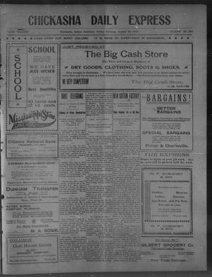Chickasha Daily Express (Chickasha, Indian Terr.), Vol. 11, No. 220, Ed. 1 Friday, August 29, 1902