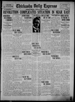Chickasha Daily Express (Chickasha, Okla.), Vol. 23, No. 139, Ed. 1 Wednesday, September 27, 1922