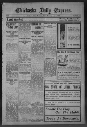 Chickasha Daily Express. (Chickasha, Indian Terr.), Vol. 7, No. 158, Ed. 1 Friday, July 6, 1906
