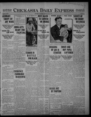 Chickasha Daily Express (Chickasha, Okla.), Vol. SIXTEEN, No. 107, Ed. 1 Wednesday, May 5, 1915