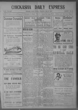 Chickasha Daily Express (Chickasha, Indian Terr.), Vol. 11, No. 125, Ed. 1 Wednesday, May 27, 1903