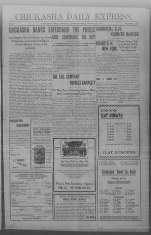 Chickasha Daily Express. (Chickasha, Indian Terr.), Vol. 8, No. 253, Ed. 1 Tuesday, October 29, 1907