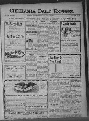 Chickasha Daily Express. (Chickasha, Indian Terr.), Vol. 13, No. 61, Ed. 1 Tuesday, March 15, 1904