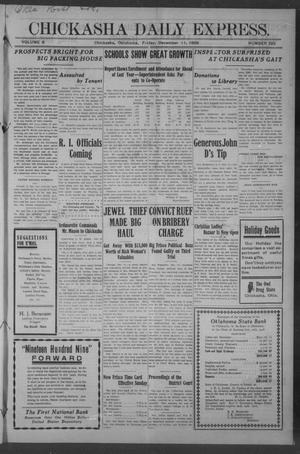 Chickasha Daily Express. (Chickasha, Okla.), Vol. 9, No. 285, Ed. 1 Friday, December 11, 1908
