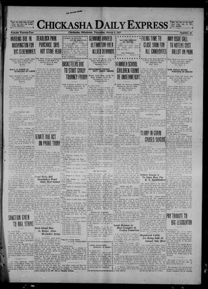 Chickasha Daily Express (Chickasha, Okla.), Vol. 22, No. 53, Ed. 1 Thursday, March 3, 1921